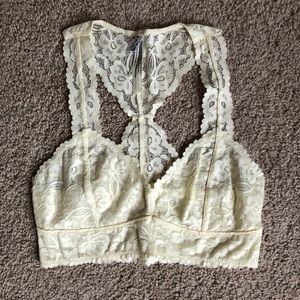 Free People Galloon Racerback Lace Bralette